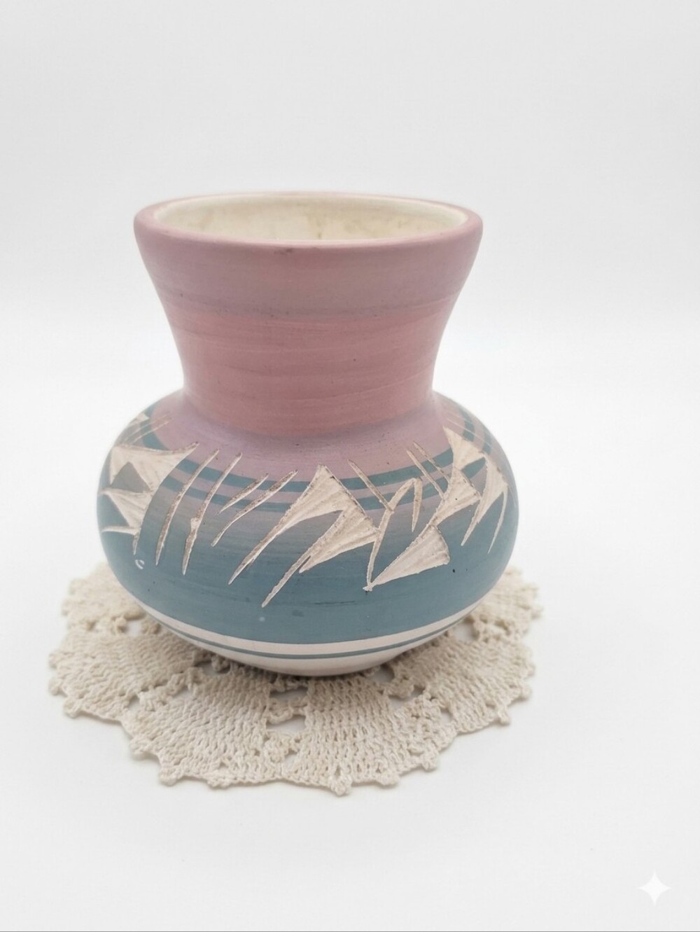Vintage Navajo-style pottery vase